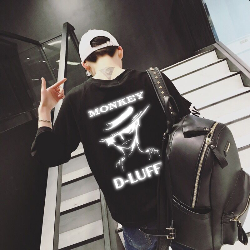 ÁO THUN PHẢN QUANG TAY LỠ LUFFY 2 NAM NỮ