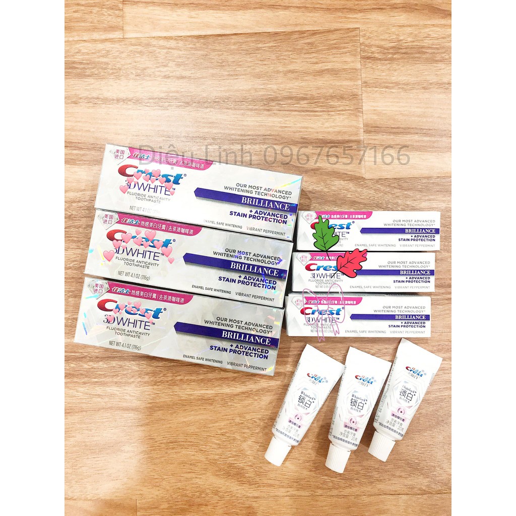 Kem đánh răng trắng răng Crest