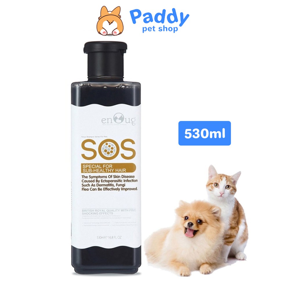 Sữa Tắm SOS Sub-Healthy Phục Hồi Lông Hư Tổn Cho Chó Mèo (530ml)