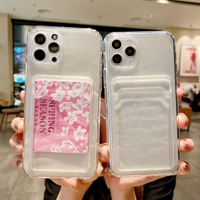 Ốp điện thoại iphone trong túi đựng thẻ ảnh 6/6s/6plus/6splus/7/7plus/8/8plus/xs/11/12/13/14/Pro/Plus/Promax TT1