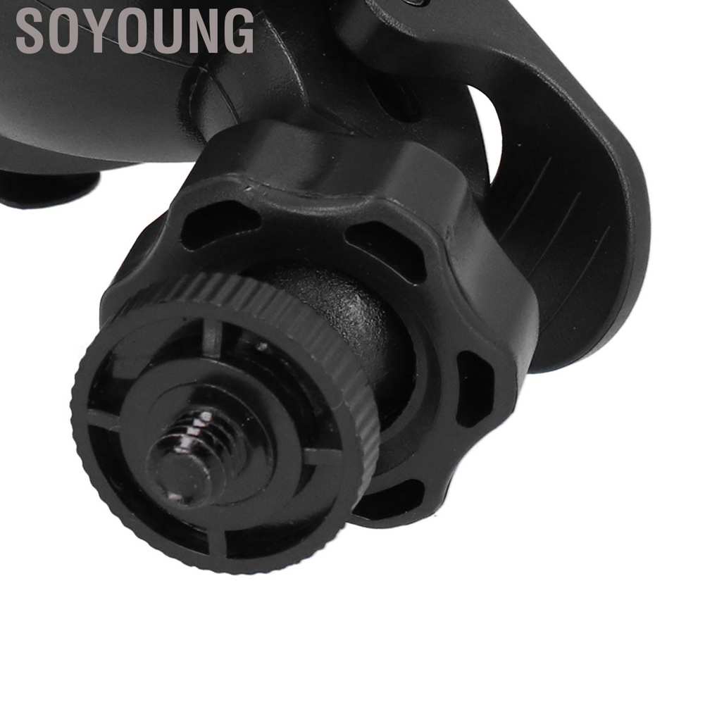 Giá đỡ máy ảnh có giác hút 1/4 inch màu đen gắn kính chắn gió xe hơi cho DV GPS | BigBuy360 - bigbuy360.vn