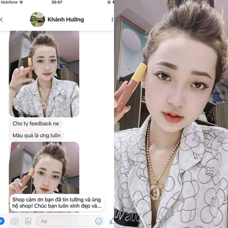Son lỳ chính hãng ( mua 1 cây sontặng 1 hủ ủ môi thảo mộc)