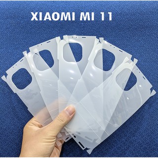 Miếng film dán PPF loại xịn phủ full 99% lưng viền Xiaomi Mi 11