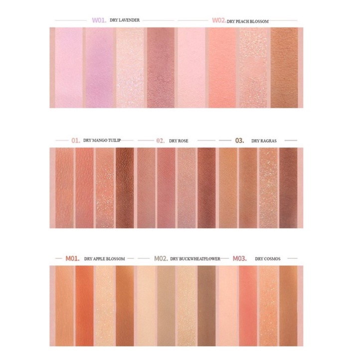 Bảng Phấn Mắt 4 Ô - Romand Better Than Eyes 6.5g