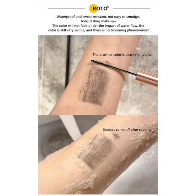 (Hàng Mới Về) Mascara Chuốt Mi Cong Dài Tự Nhiên Chống Thấm Nước Lâu Trôi Thời Trang 5 Màu Tùy Chọn | BigBuy360 - bigbuy360.vn