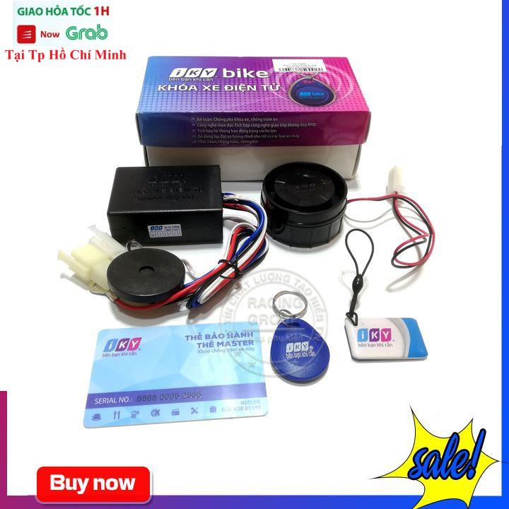 Khóa Chống Trộm Xe Máy Thẻ Từ Thông Minh Chip Biker