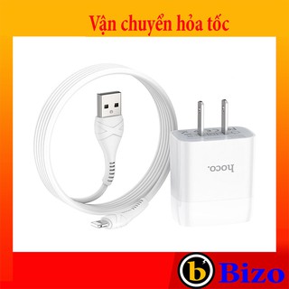 Bộ sạc nhanh hoco c72 5v/2.1a/đầu,micro,type c 1m