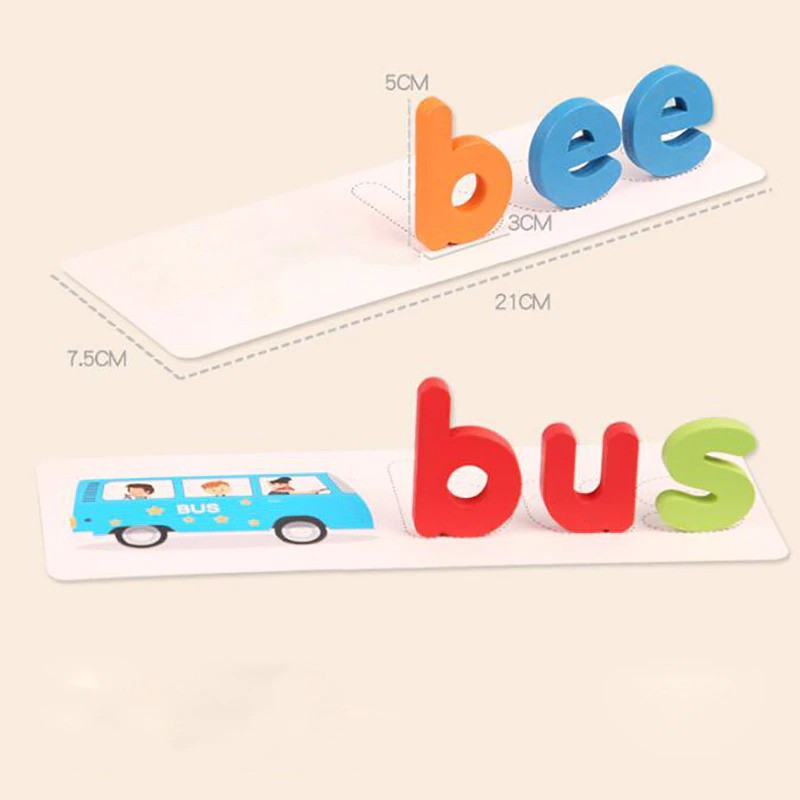 Đồ chơi ghép vần tiếng anh Spelling Game giúp bé học tiếng anh