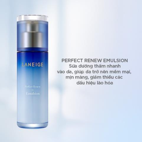 Sữa dưỡng ngăn ngừa lão hóa Laneige Perfect Renew Emulsion 100Ml