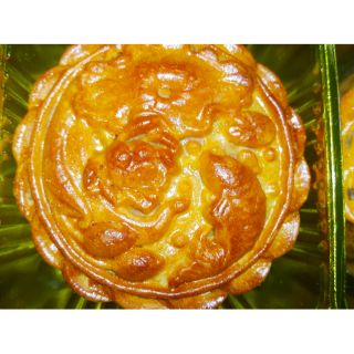 🎏nhà làm: bánh trung thu 2 trứng muối-10 nhân size 200gr