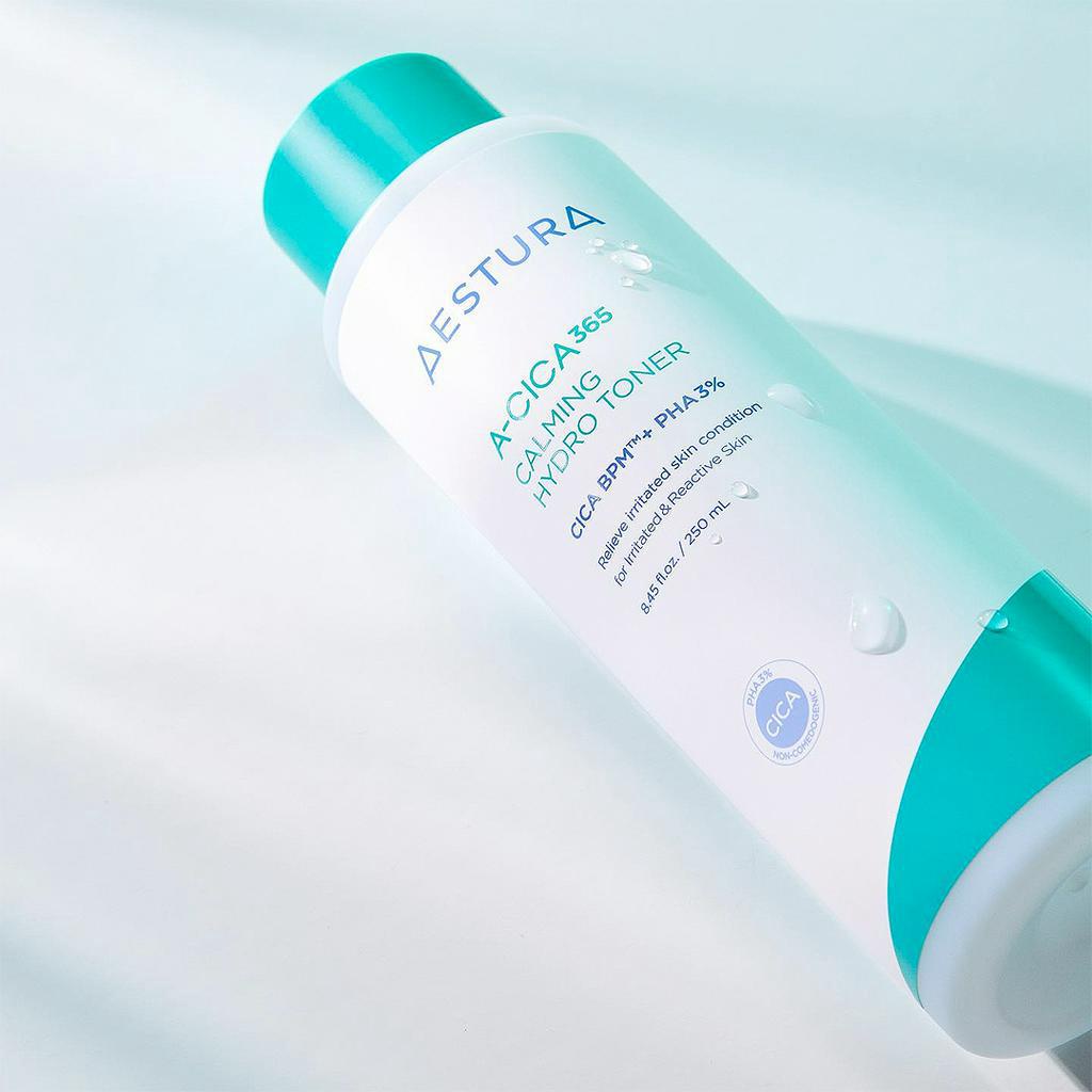 AESTURA A-Cica 365 Calming Hydro Toner / Stress Relief Cream-Essence / Soft Calming Mask Pad / Blemish Calming Serum / Calming Cream - For Relieving Irritated Skin Condition
