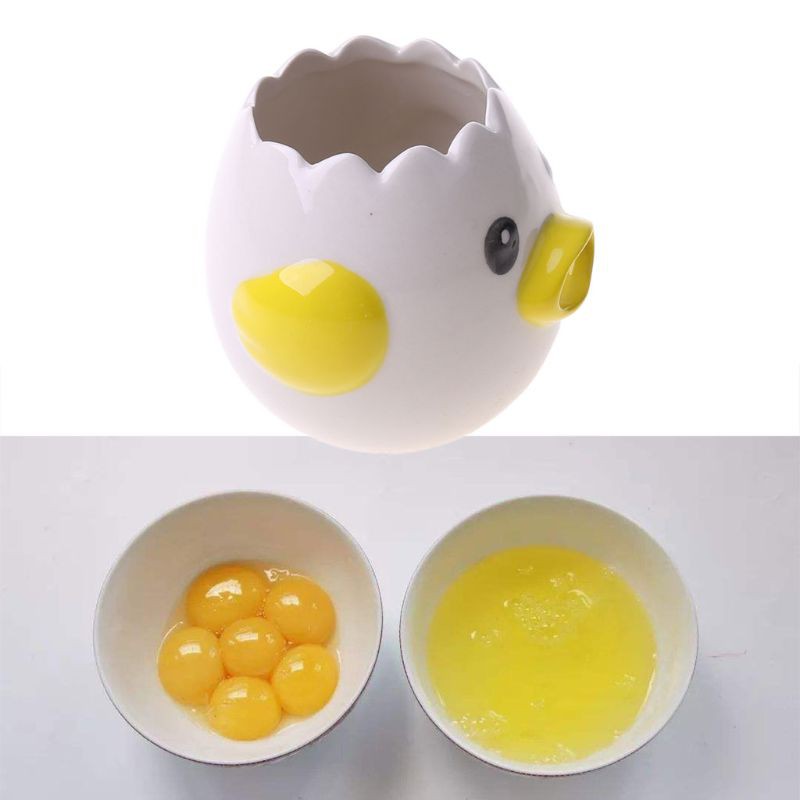 Dụng Cụ Tách Lòng Đỏ Trứng Hình Gà Dễ Thương