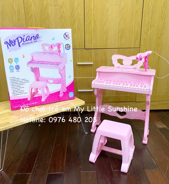 Đàn piano có micro cho bé