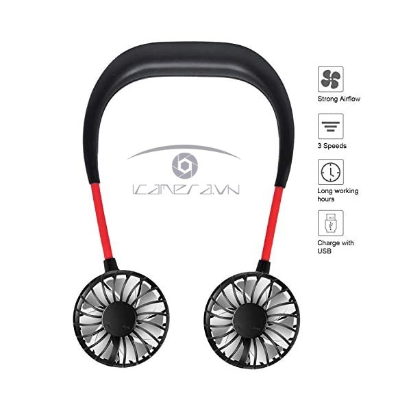 QUẠT ĐEO CỔ MINI SẠC CỔNG MICRO USB SPORTS FAN SF-03