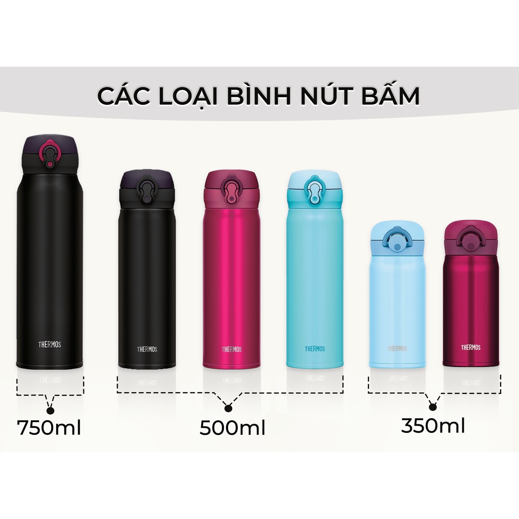 Bình giữ nhiệt Thermos nút bấm JNL-502  - Hàng chính hãng