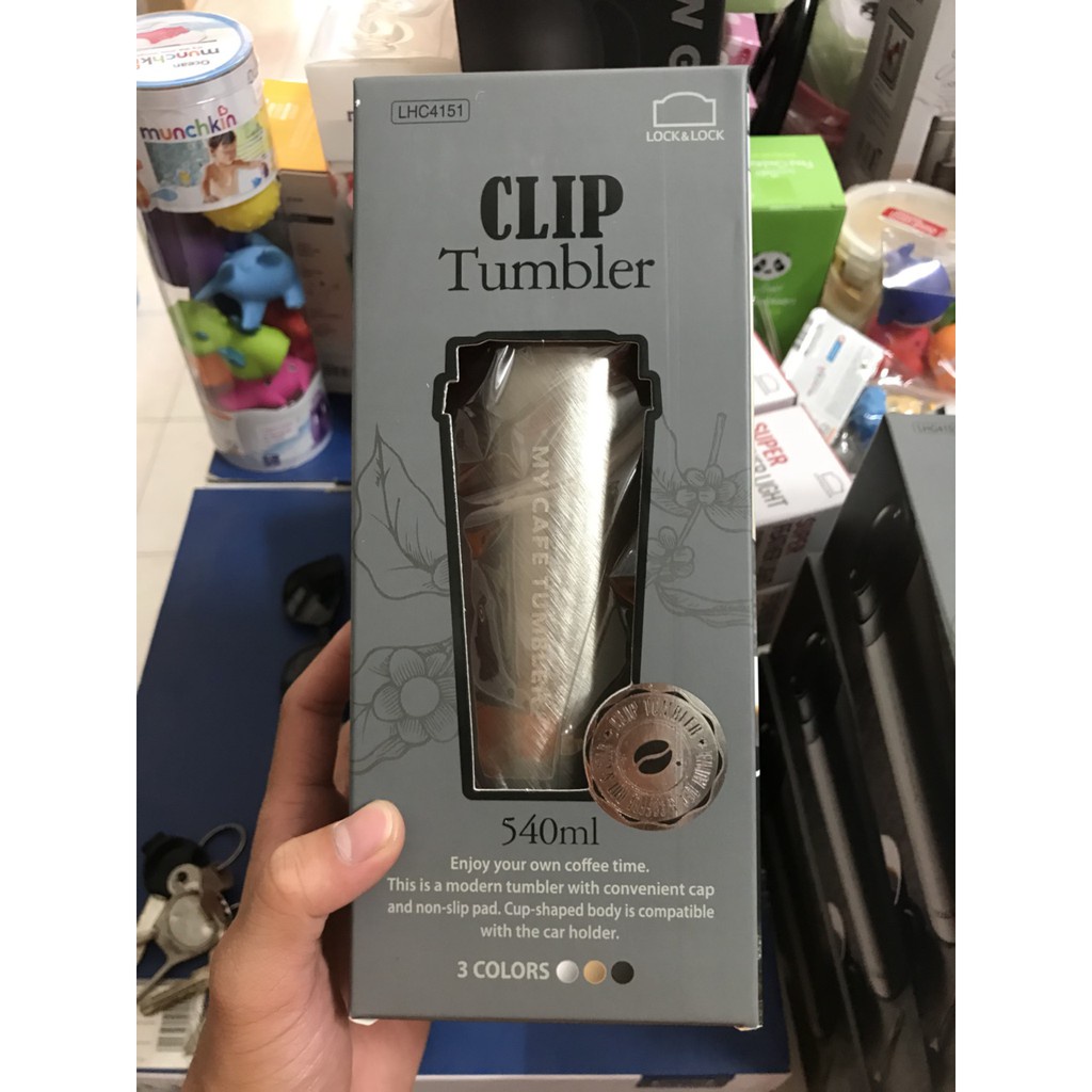 Ly giữ nhiệt Lock&Lock Clip Tumbler LHC4151  - BABYHOPSG