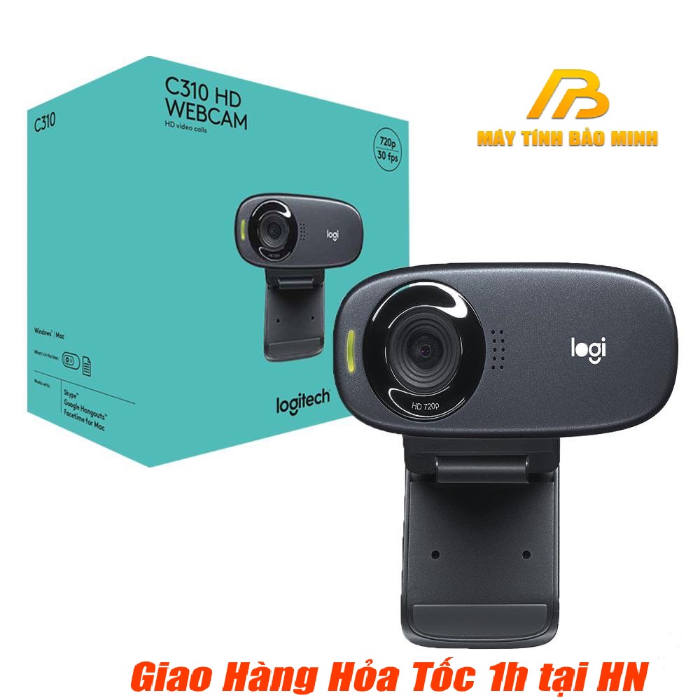 Webcam Logitech C310 - Hàng Chính Hãng