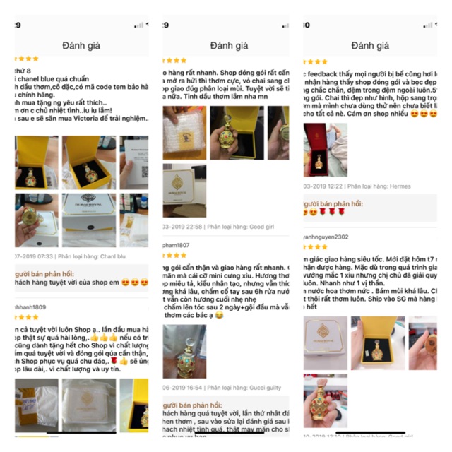 16ml Tinh dầu nước hoa hãng Dubai ROYAL nhập có giấy tờ mua hàng.
