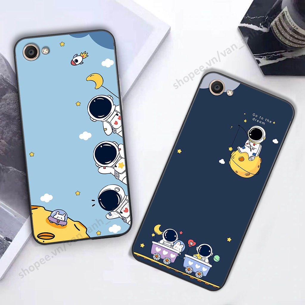 Ốp Vivo V5 / V5 Plus / Y67 hình bầu trời, phi hành gia đẹp, ốp lưng điện thoại vivo viền dẻo cao cấp