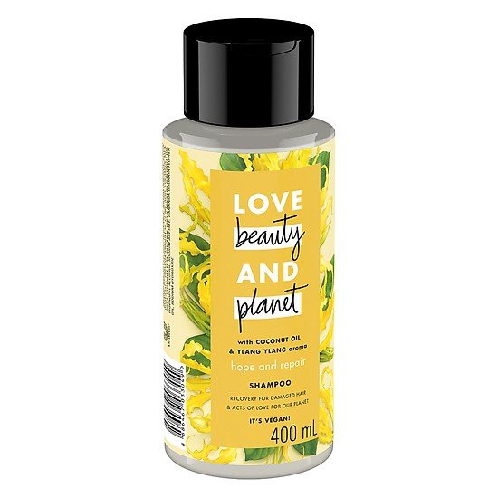 Dầu Gội phục hồi hư tổn dầu gội & dầu xả Love beauty and Planet 400ml/chai  DG168
