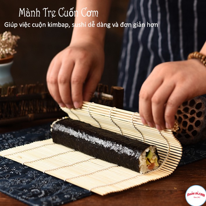 Mành tre cuộn cơm Kimbap, cuốn Sushi 00415 Buôn Rẻ