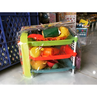 Túi đồ chơi nhà bếp sóng chén đáng yêu dành cho bé gái