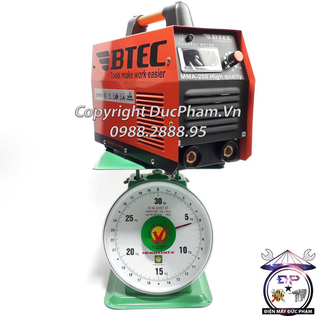Máy Hàn điện tử BTEC MMA-200