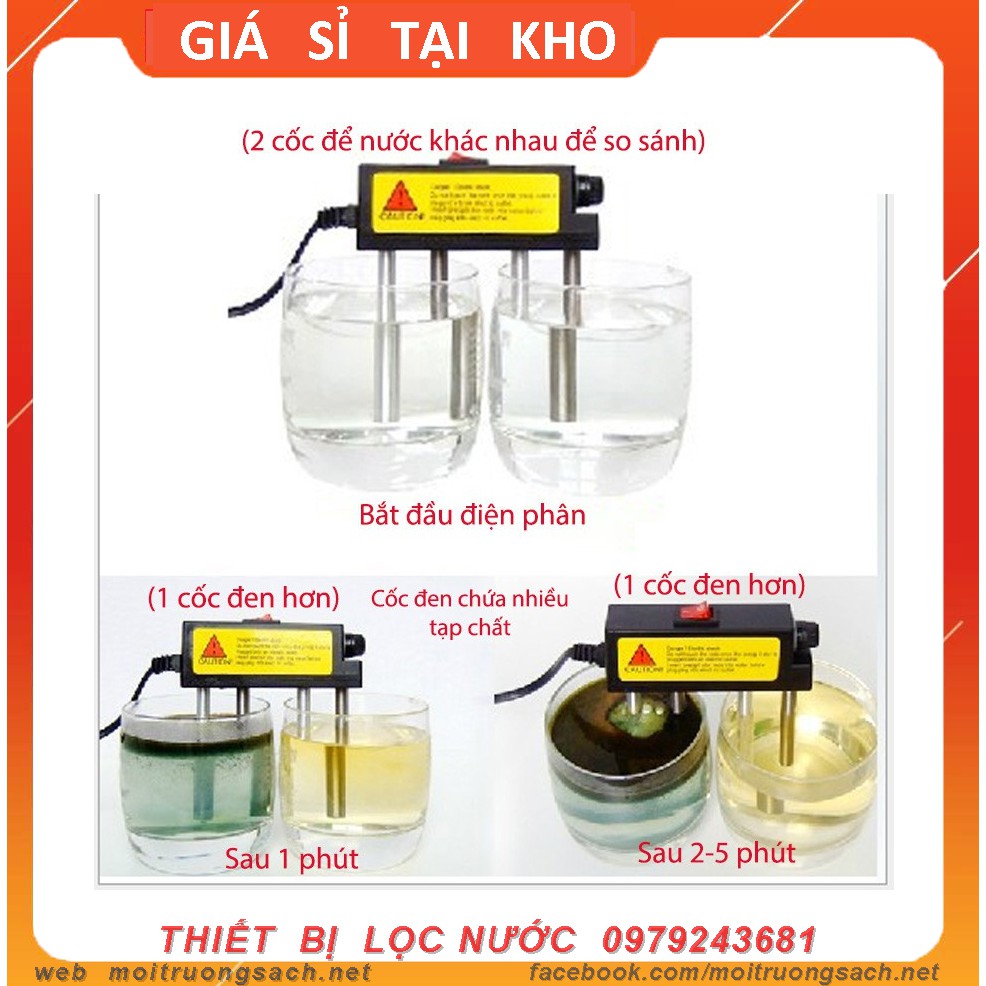 MÁY ĐIỆN PHÂN NƯỚC ♥♥ THIẾT BỊ ĐO NƯỚC ♥♥ THIẾT BỊ ĐIỆN PHÂN