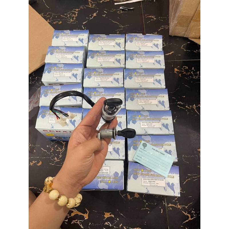 Bộ Ổ Khoá SENKAI chính hãng cho Xe Wave / Dream