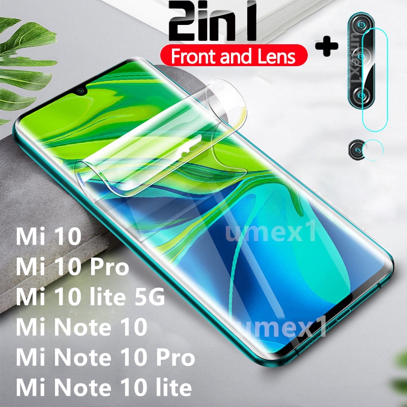 Màng hydrogel bảo vệ màn hình điện thoại Xiaomi Mi Note 10 Pro Xiaomi Mi 10lite Mi10 Pro Note10 Lite