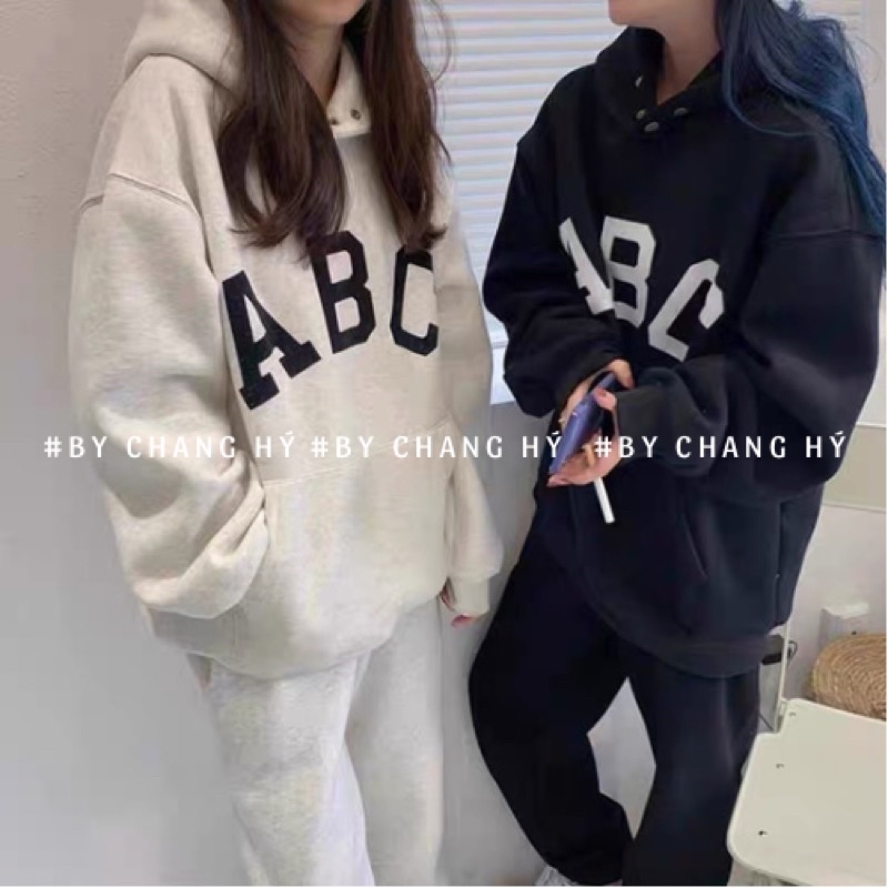 Áo hòdiie ABC hot hit | Hàng Sẵn| VIDEO ảNH THẬT 😍 | BigBuy360 - bigbuy360.vn