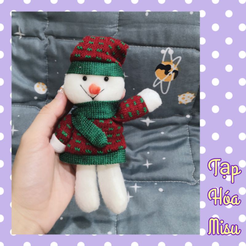 Người Tuyết Snowman Treo Trang Trí Cây Thông Noel