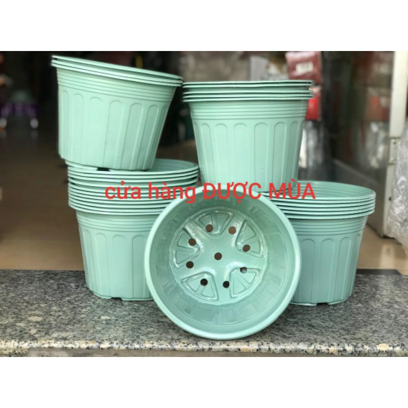 Chậu nhựa mềm đg kính 20cm- combo 20 cái