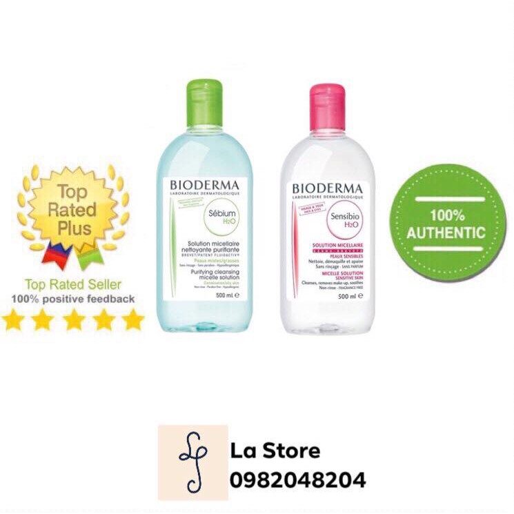 [ĐÃ BÁN 400SP] NƯỚC TẨY TRANG BIO 500MLHồng