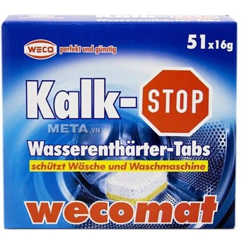 Viên vệ sinh lồng giặt nhập khẩu Đức Wecomat