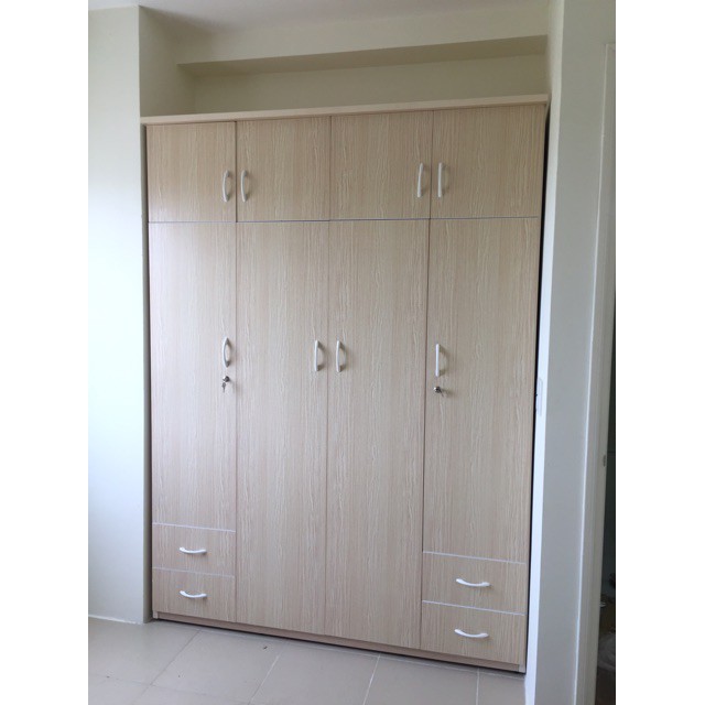 Free ship Tủ nhựa 4 cánh có tầng chăn màn sang trọng Nội thất Bích Ngọc | BigBuy360 - bigbuy360.vn