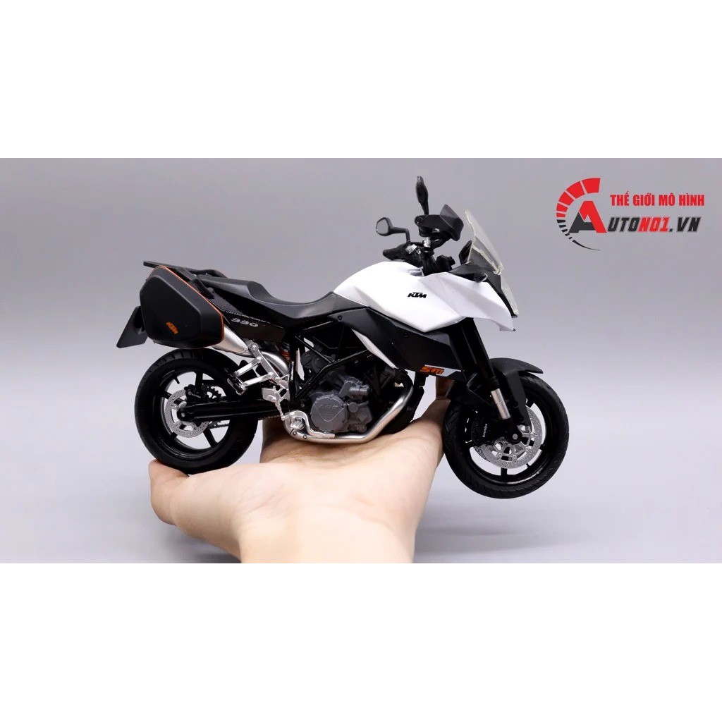 MÔ HÌNH XE KTM 990 WHITE 1:12 JOYCITY 6802