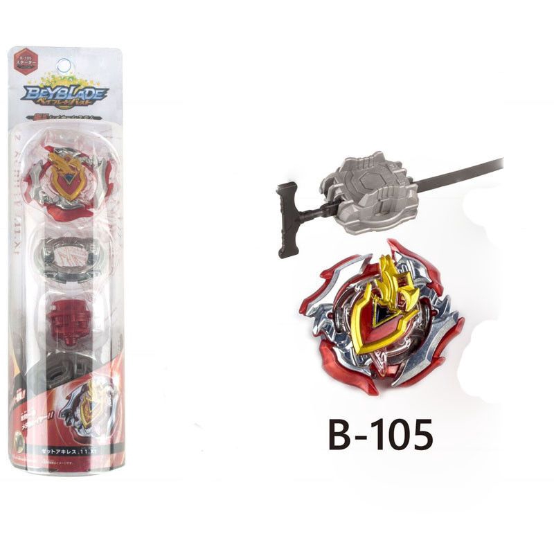Con quay hồi chuyển kim loại Beyblade Burst B-104 B-105 B-106 dành cho trẻ em Bộ khởi động với bệ phóng độc đáo dành cho trẻ em