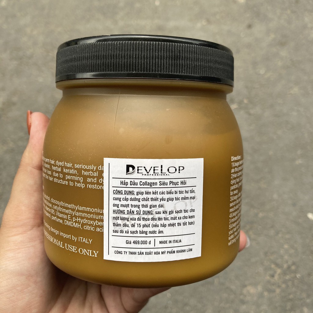 DẦU HẤP TÓC PHỤC HỒI COLAGEN DEVELOP