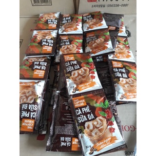 Cà phê sữa đá hoà tan The Coffee House (Hộp 10 gói x 22g)