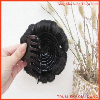 BÚI TÓC GIẢ BÔNG HOA HÀNG CAO CẤP