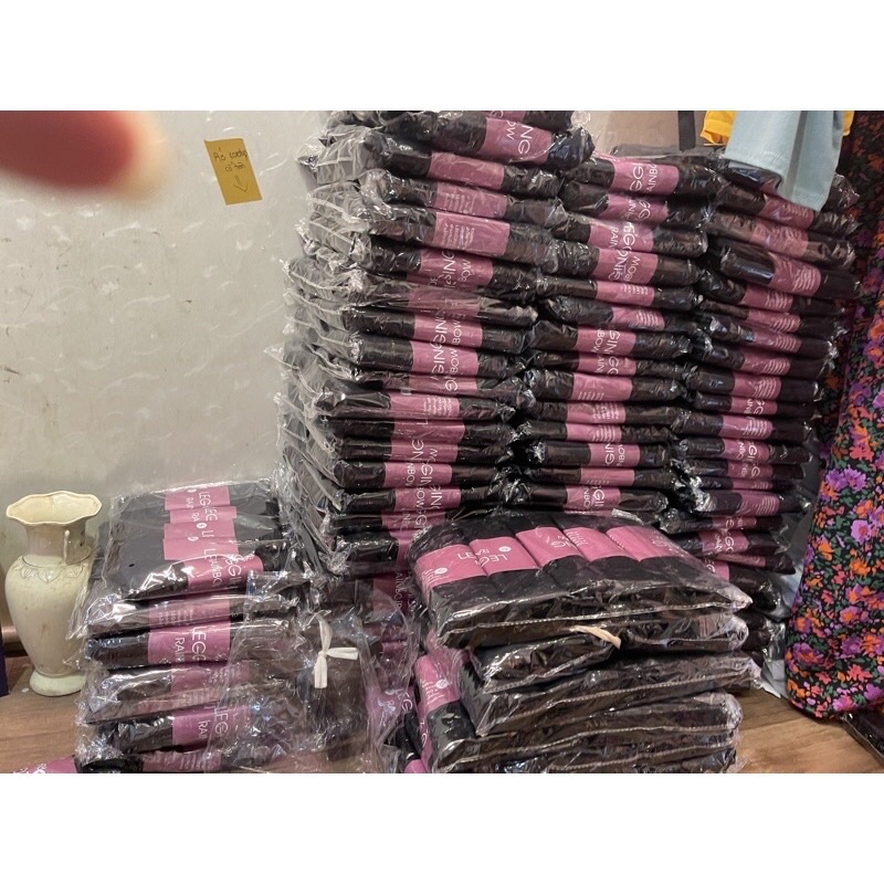quần legging ngố vải thun cotton sịm sò siêu co giãn