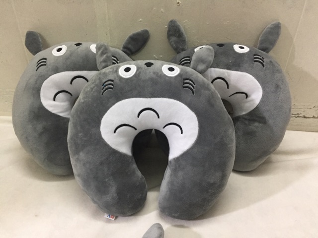 Gối Chữ U Totoro Mới Êm Mềm Mịn