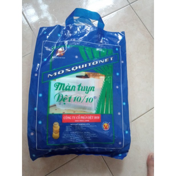 Màn tuyn trắng may 10/10 (M2 - M6 - M8) M1