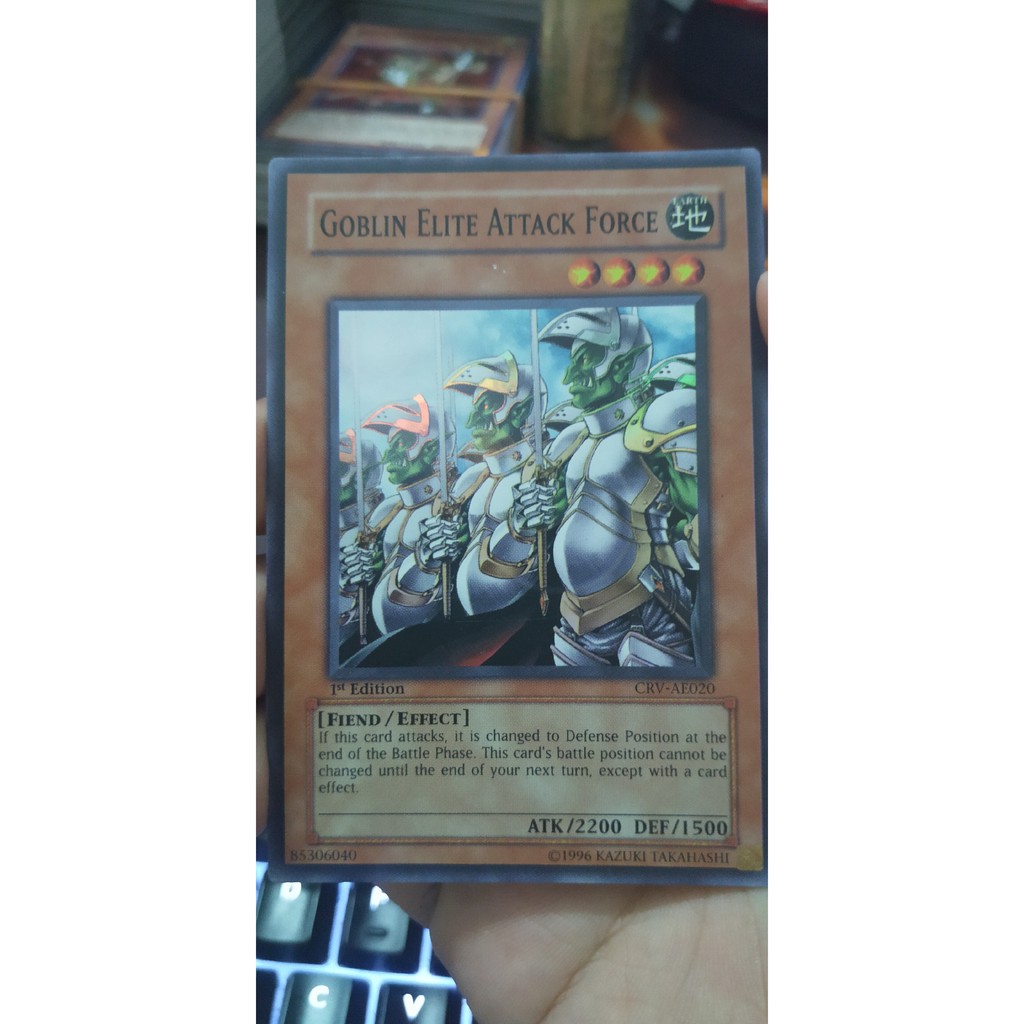 [Thẻ bài Yugioh TCG] Goblin Elite Attack Force - CRV-AE020 - Super Rare 1st Edition