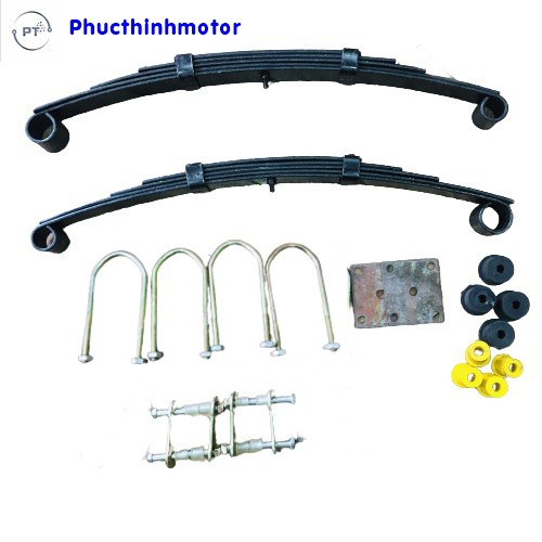 Bộ nhíp 5 lá và phụ kiện đi kèm cho xe 3 bánh 4 bánh