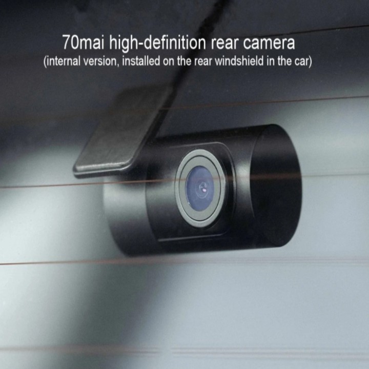 Camera hành trình ô tô Xiaomi 70mai. Bản Quốc Tế cao cấp A800S, 4K, Wifi (Bộ tích hợp Camera trước + Sau) - Bảo hành 12T