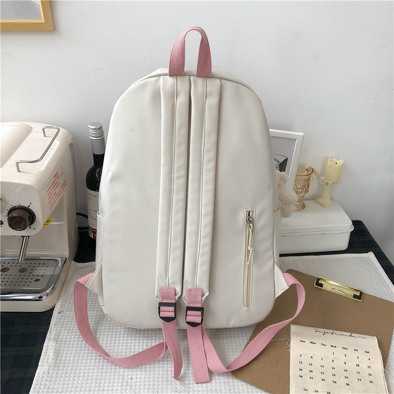 large capacity japanese korean women's school backpack for students/large school backpack/large capacity cat school backpack