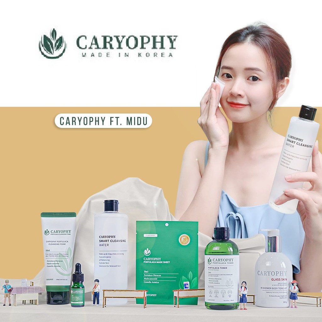 [Mã COSGLORIAT4 -8% đơn 250K] Serum Ngừa Mụn Mờ Thâm Se Khít Lỗ Chân Lông Caryophy 10ml