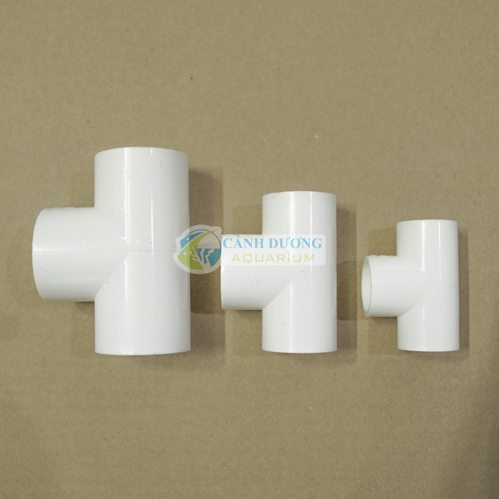 Tê chia 3 U-PVC Phi 32-25-20 chuyên dùng cho hồ cá